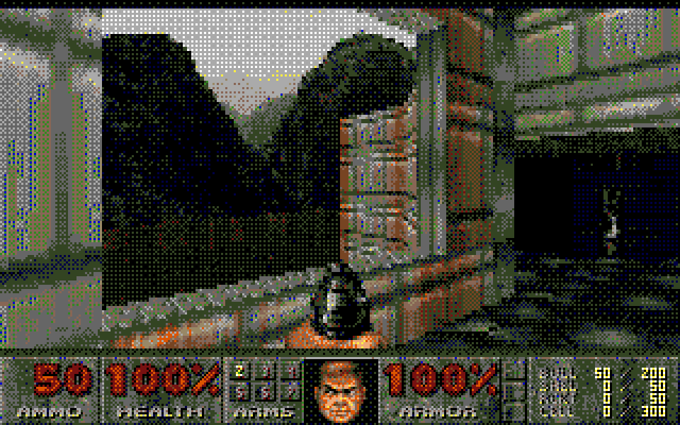 STDoom atari screenshot